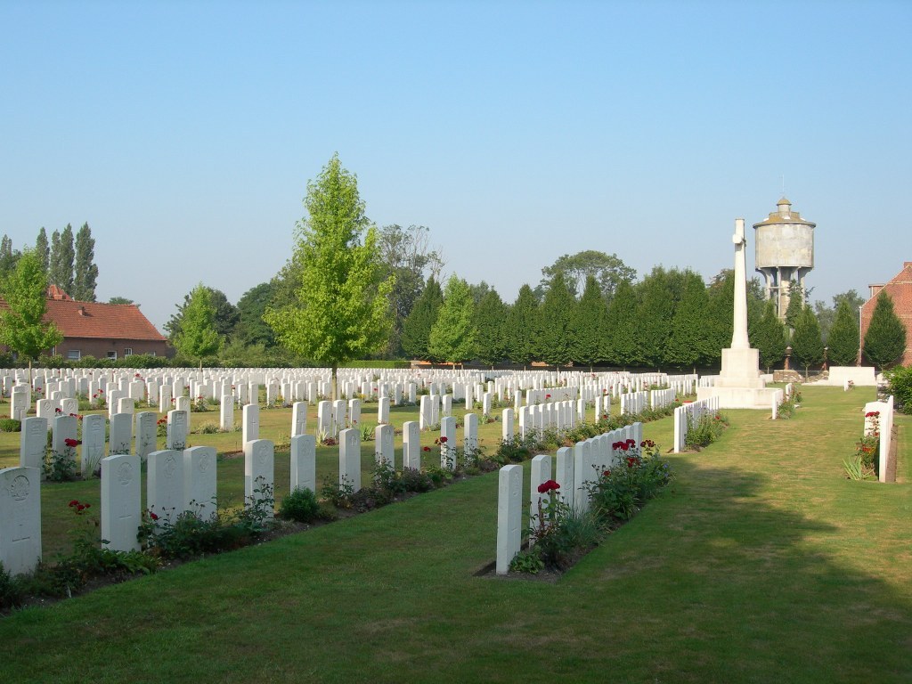 Herbert Pullman, Menin Road South Military Cemetry, Ypres, Belgium