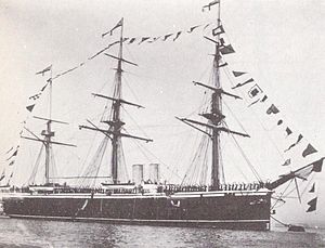 HMS Northampton 1876